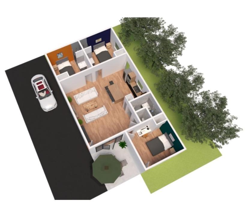 - Sublime Villa Felicidad - Proche Hypercentre - Parking - Terrasse - Wifi Viriat Ngoại thất bức ảnh